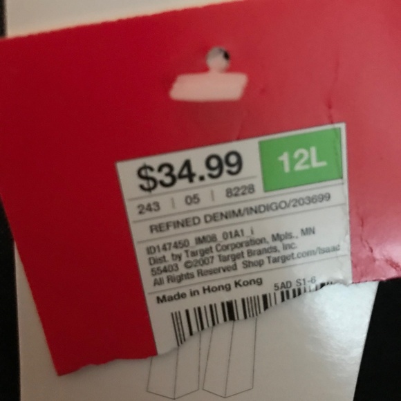 ISAAC MIZRAHI Dress Pants Boot Cut INDIGO Sz 12L - Picture 5 of 5